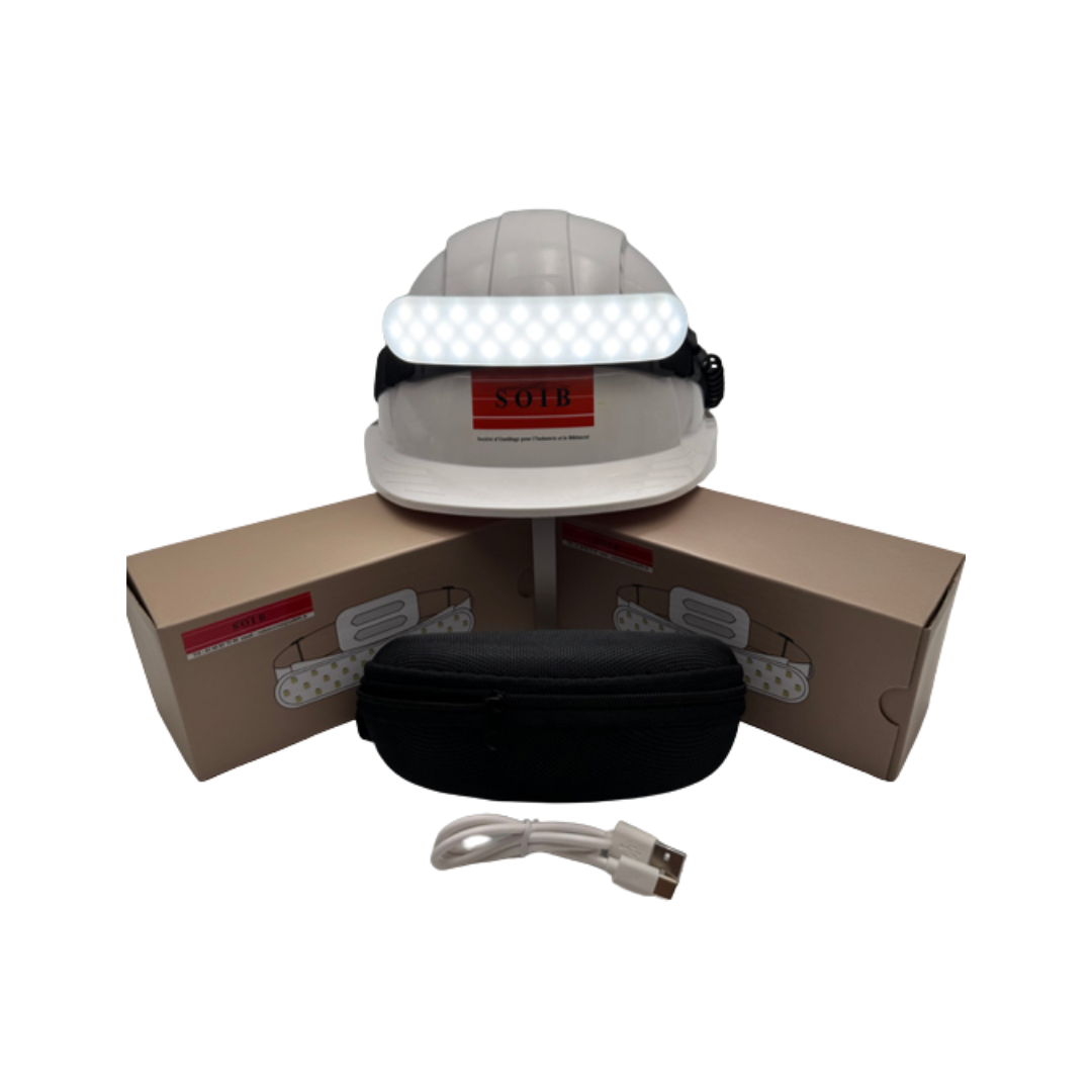 Lampe frontale ajustable