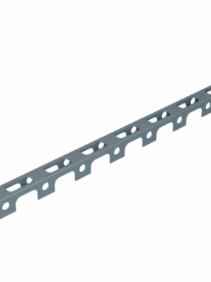 Profil réglette perforé PVC