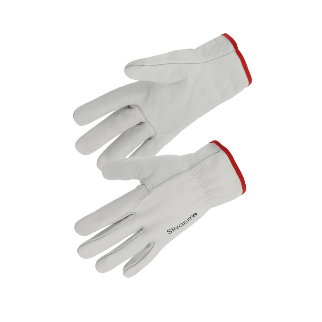 Gant cuir fleur bovin SINGER