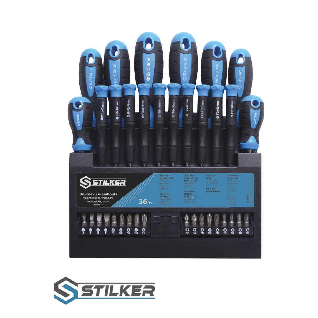 Coffret de tournevis STILKER