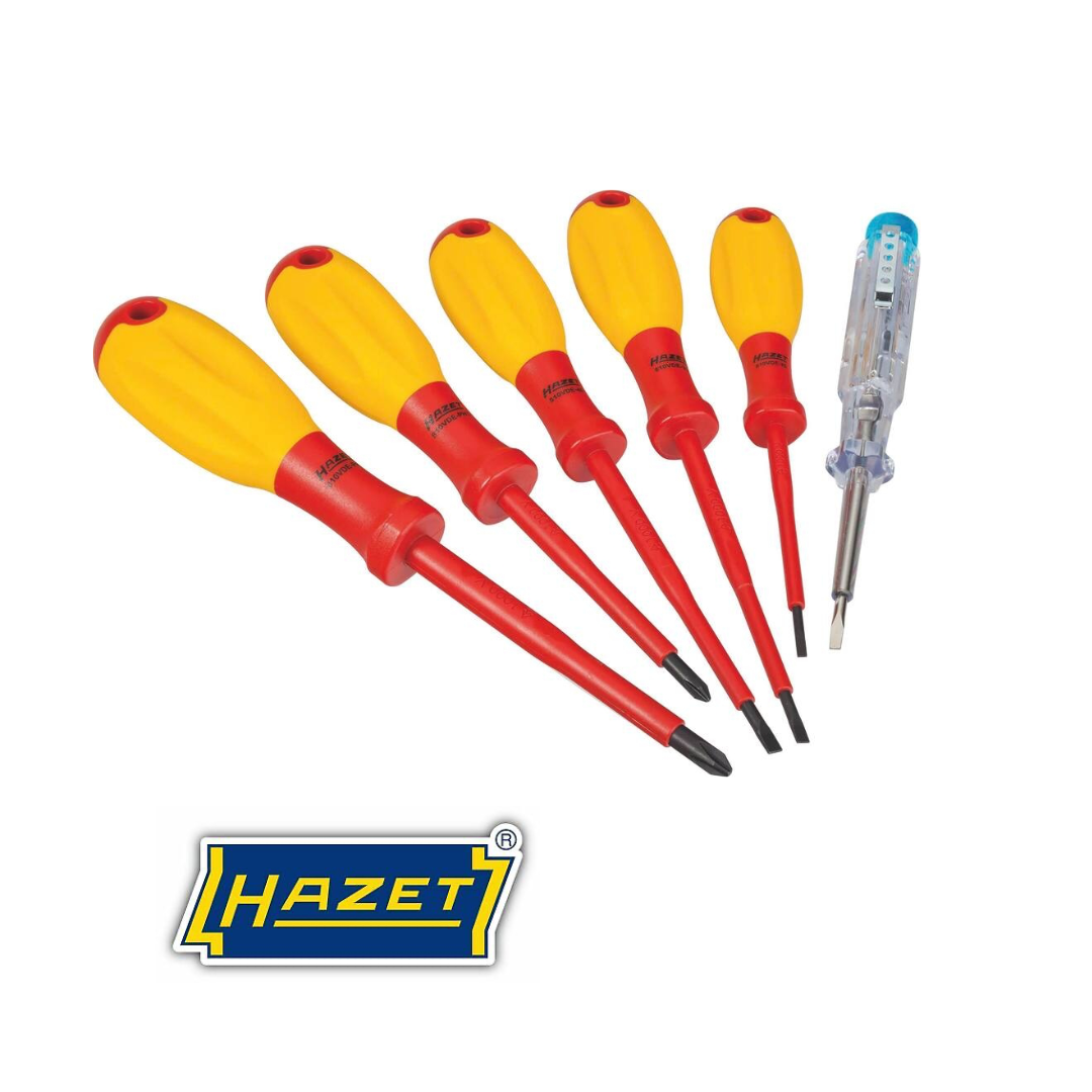 Jeu de tournevis isolés HAZET