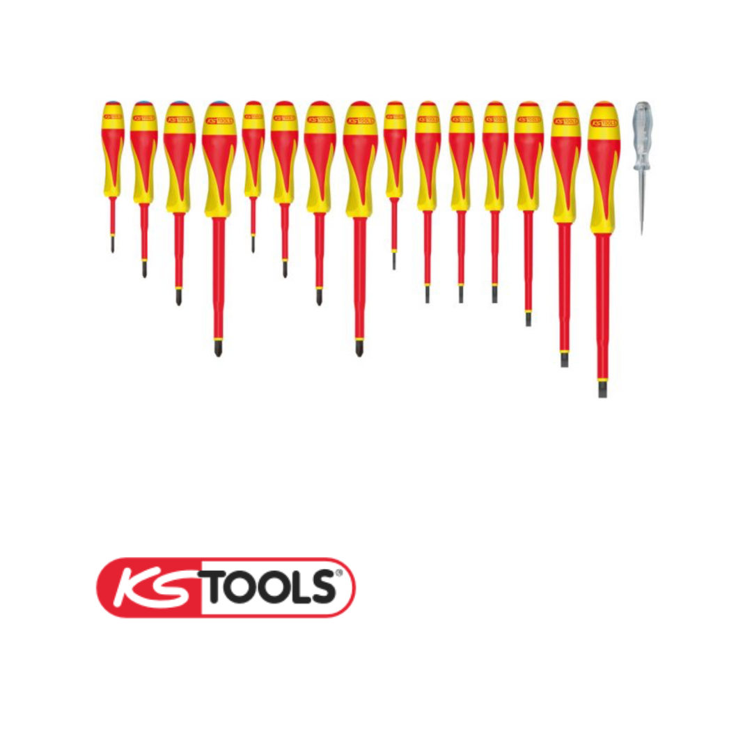 Jeu de tournevis isolés KS TOOLS