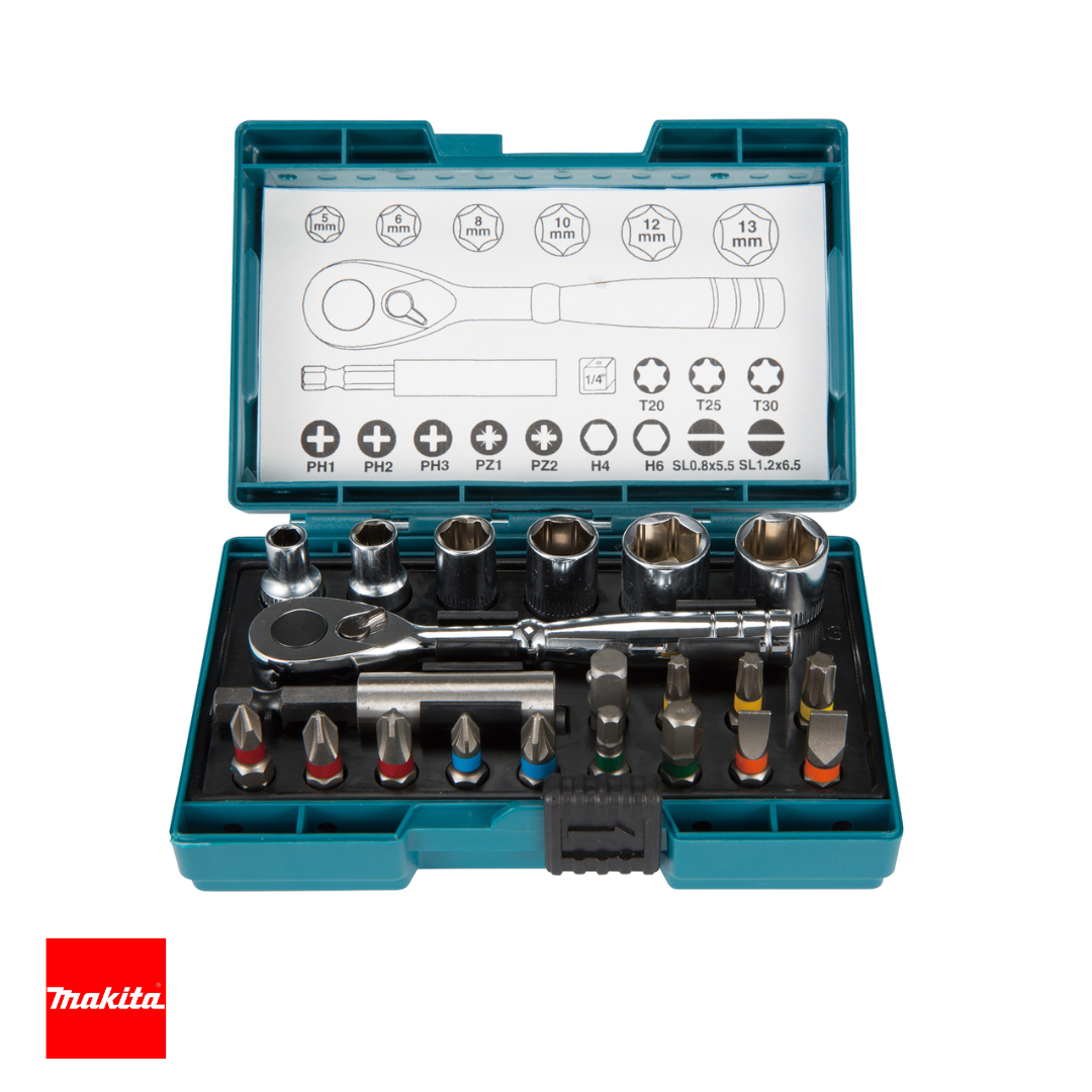 Coffret de douilles MAKITA