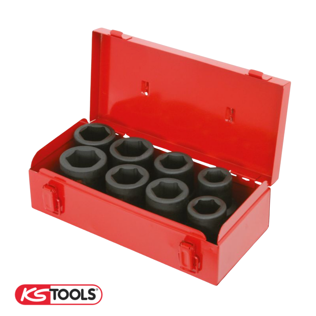 Coffret de douilles à choc KS TOOLS