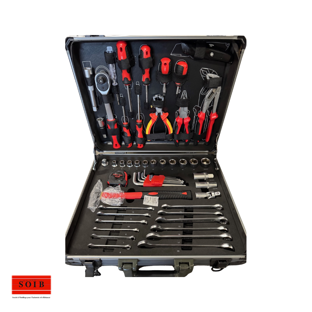 Mallette de maintenance - 50 outils