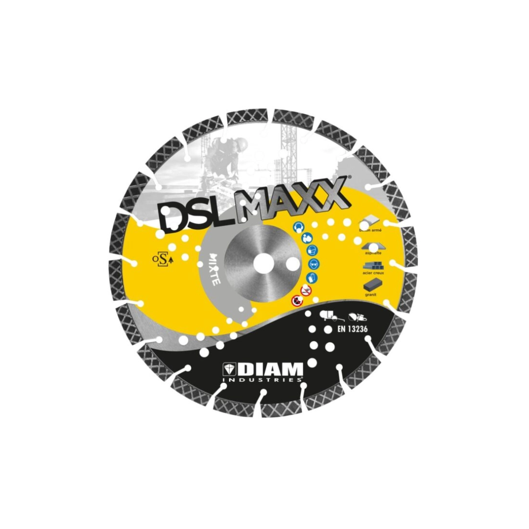 Disque à tronçonner Diamant - pour asphalte, béton, granit