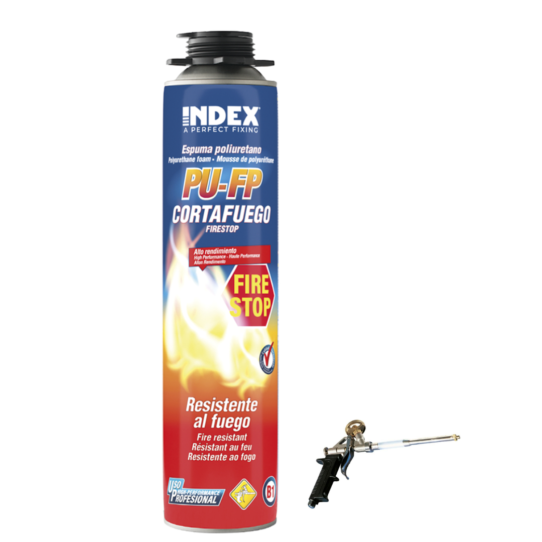 Mousse polyuréthane pistolable COUPE FEU